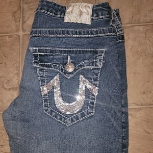 True religion sz 28 blue jeans